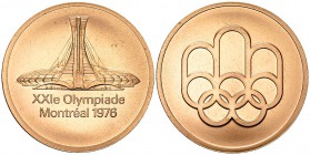 Montreal 1976, Olympic Games 

 Canada, Montréal. 21. Olympic Summer Games 1976. AE participant's medal (45 mm, 40.12 g).
Gad. p. 198, 2.

In ori...