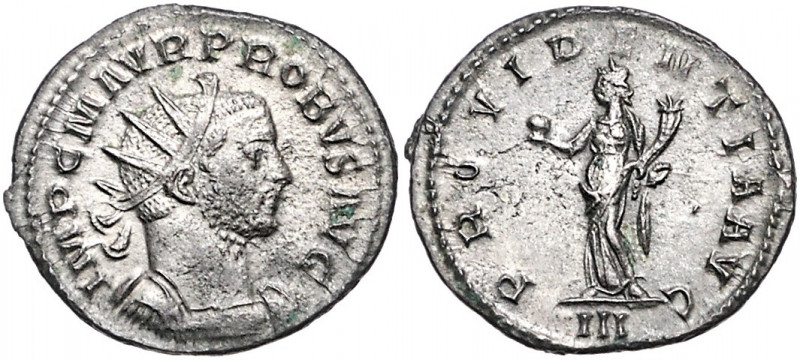 Rom - Kaiserzeit Probus 276-282 Aurelianus Gepanzerte Büste mit Strahlenkranz. n...