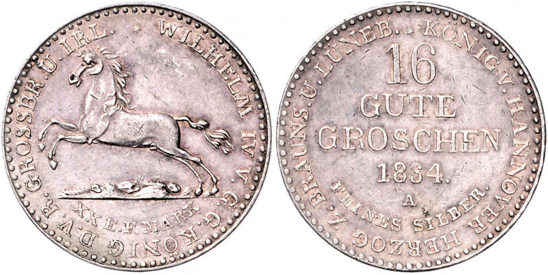 Braunschweig und Lüneburg - Hannover, ab 1762 Königreich Wilhelm IV. 1830-1837 1...