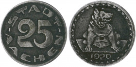 Notgeld Lot von 120 Stücken, Kleinmünzen und Marken aus verschiedenen Orten (Detail-Auflistung unter: https://www.muenzen-moeller.de/auktionsservice/i...