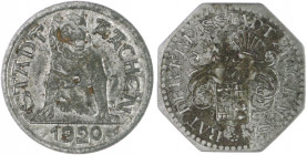 Notgeld Lots 2 Alben mit 865 deutschen Notmünzen von Aachen bis Zwickau (Detail-Auflistung unter: https://www.muenzen-moeller.de/auktionsservice/index...
