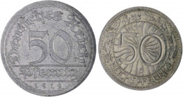 Weimarer Republik Lot von 112 Münzen J. 301-317, 319, 320 und 324 (Detail-Auflistung unter: https://www.muenzen-moeller.de/auktionsservice/index.php?p...