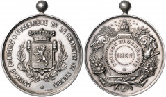Landwirtschaft, Gartenbau, Tierzucht - Belgien Silbermedaille 1892 (v. Fisch) Prämie der Gesellschaft für Land- und Forstwirtschaft der Provinz Namur,...