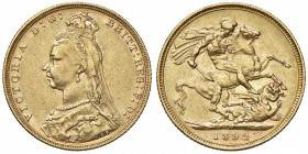 AUSTRALIA Vittoria (1837-1901) Sterlina 1892 M - Fr. 20 AU (g 7,99)

MB+/BB