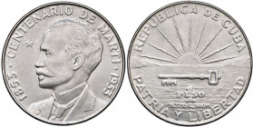 CUBA Peso 1953 - KM 29 AG

qFDC