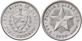 CUBA 10 Centavos 1920 - KM A12 AG

qSPL