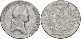 GERMANIA Federico Augusto III (1763-1806) Tallero 1769 - Davenport 2690 AG (g 27,93

BB-SPL