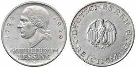 GERMANIA Repubblica di Weimar (1918-1933) 3 Marchi 1929 A Lessing - KM 60 AG

SPL
