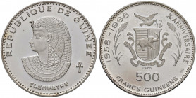 GUINEA Repubblica 500 Franchi 1970 Cleopatra - KM 24 AG

SPL+