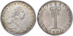 INGHILTERRA Giorgio III (1760-1820) Penny 1800 - KM 614 AG (g 0,49)

qFDC