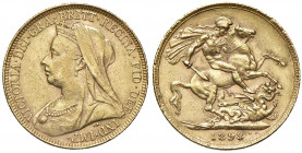 INGHILTERRA Vittoria (1837-1901) Sterlina 1898 - AU (g 7,99)

qBB