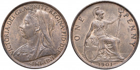 INGHILTERRA Vittoria (1837-1901) Penny 1901 - KM 790 CU(g 9,56)

qFDC
