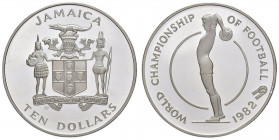 JAMAICA 10 Dollari 1982 - KM 98 AG

PROOF