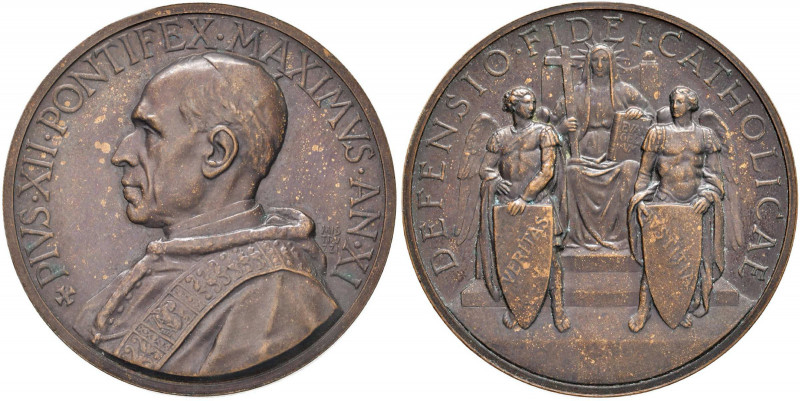 Pio XII (1939-1958) Medaglia Anno XI - Opus: Mistruzzi - Rinaldi 143 AE (g 34,86...