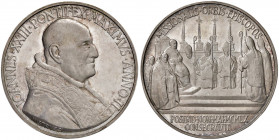 Giovanni XXIII (1958-1963) Medaglia Anno II Consacrazione dei vescovi missionari - Opus: Mistruzzi - Bart. 960 AG (g 40,51 - Ø 44 mm)

qFDC-FDC