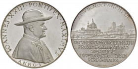 Giovanni XXIII (1958-1963) Medaglia Anno V - Opus: Giampaoli - Rinaldi 157 AG (g 39,13)

qFDC