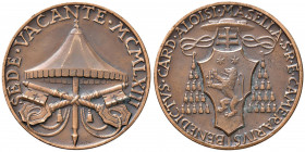 Sede Vacante (1963) Medaglia 1963 - Opus: Savelli - Bart. 394 AE (g 25,67)

qFDC