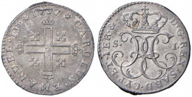 Carlo Emanuele IV (1796-1802) Soldo 1797 - Nomisma 490 MI (g 1,87)

SPL-FDC