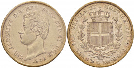 Carlo Alberto (1831-1849) 20 Lire 1849 G - Nomisma 665 AU Sigillata BB/SPL da Alberto Varesi.

BB/SPL