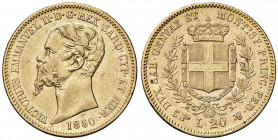 Vittorio Emanuele II (1849-1861) 20 Lire 1850 T - Nomisma 742 AU NC

qBB/BB