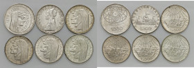 Repubblica Italiana (1946-2001) Lotto di 6 pezzi da 500 Lire e 1000 Lire - AG 27 Come da foto. Da esaminare.

BB-SPL