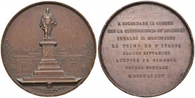 Medaglia 1885 ricordo al monumento di Vittorio Emanuele II primo re d'Italia - AE (g 102,9 - Ø 61 mm)

qSPL