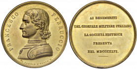 ITALIA Lotto di 2 medaglie - BR e AE dorato - Come da foto.

Da BB a qFDC
