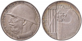 Regno d'Italia - Vittorio Emanuele III (1900-1946) - 20 Lire 1928 Elmetto - Gig. 44 Ag (20,05 g) NC - Gradevole patina
 
qFDC