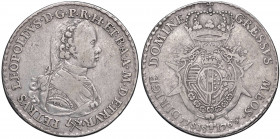 Firenze - Pietro Leopoldo I (1765-1790) - Francescone 1766 - Mir 373/1 Ag (26,95 g) RR
 
qBB