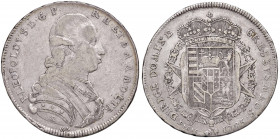 Firenze - Pietro Leopoldo I (1765-1790) - Francescone 1785 - Mir 384/2 Ag (27,13 g) RR
 
BB