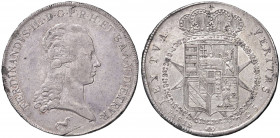 Firenze - Ferdinando III di Lorena (1790-1801) Primo periodo - Francescone 1795 - Gig. 22 Ag (27,23 g) RRRR - Senza sigla dell'incisore LS (Luigi Seri...