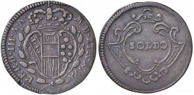 Firenze - Ferdinando III di Lorena (1790-1801) Primo periodo - Soldo 1791 - Mir 411 Gig. 56 Cu (1,88 g) RRR
 
BB+