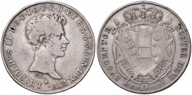 Firenze - Leopoldo II di Lorena (1824-1859) - 1/2 Francescone 1827 -Mir 450/1 Gig. 26 Ag - Molto raro
 
qBB-BB