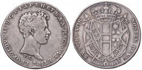 Firenze - Leopoldo II di Lorena (1824-1859) - 1/2 Francescone 1829 -Mir 450/3 Gig. 28 Ag
 
qBB-BB