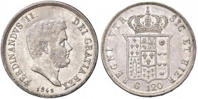 Napoli - Francesco I di Borbone (1825-1830) - Piastra da 120 Grana 1842 - Gig. 68 Ag (27,46 g)
 
BB-SPL