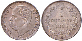 Umberto I (1878-1900) - Centesimo 1895 Roma - Gig. 58 Cu (1,01 g)

qFDC-FDC