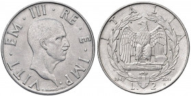 Vittorio Emanuele III (1900-1946) - 2 Lire 1943 Impero - Gig. 124 Ni (10,07 g) R
 
SPL