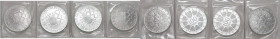 Austria - Repubblica (1946-2001) - 100 Schilling 1974 "Giochi Olimpici Invernali Innsbruck" - KM# 2926 Ag - Insieme di quattro monete in bustine origi...