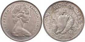 Bahamas - Dollaro 1966 - KM# 8 Ag (18,16 g)
 
FDC