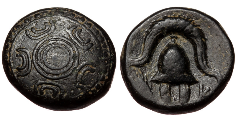 Macedonian Kingdom, anonymous issues, AE 14 half unit (bronze, 4,49 g, 14 mm) Mi...
