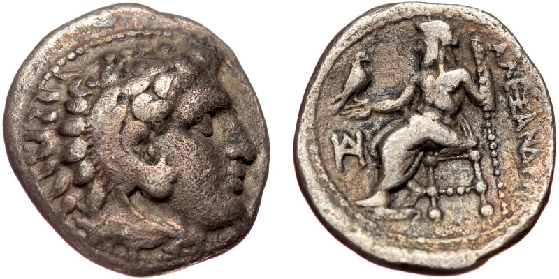 Macedonian Kindgdom AR Drachm (Silver, 3.95g, 18mm), Alexander III ‘the Great’, ...