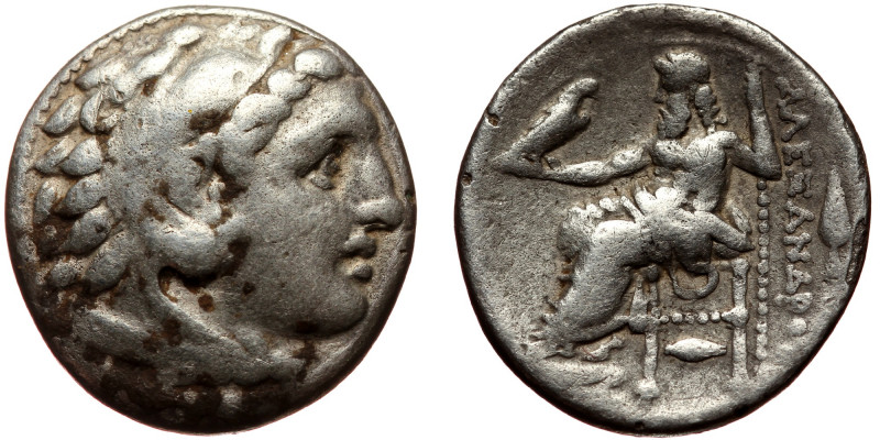 Macedonian Kindgdom, Alexander III (336-323 BC), Colophon, AR drachm (Silver, 17...
