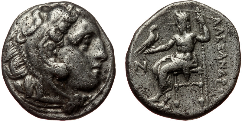 Macedonian Kindgdom, Alexander III (336-323 BC), Colophon (?), AR drachm (Silver...