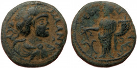 Phrygia. Hadrianopolis-Sebaste AE (Bronze, 6.14g, 22mm) Caracalla (198-217). 
Obv: AY K M A ANT. Laureate, draped and cuirassed bust right. 
Rev: CЄ...