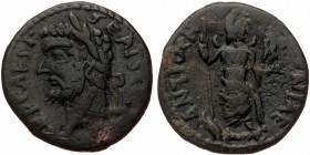 Pisidia, Antiocheia, Septimius Severus (193-211), AE (Bronze, 22,6 mm, 5,09 g). Obv: IMP CAES L - SEPT S[EV AVC], laureate head of Septimius Severus t...