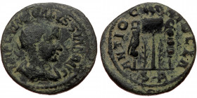 Pisidia, Antiocheia, Volusianus (251-253), AE (Bronze, 23,9 mm, 7,75 g). Obv: IMP C V IMP GALVSSIANO AVG, radiate, draped and cuirassed bust of Volusi...