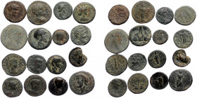 16 Roman Provincial coins (Bronze, 137,5g)