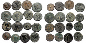 12 Roman Provincial coins (Bronze, 77,6g)