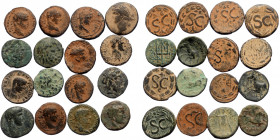 20 Roman Provincial coins (Bronze, 73,60g)