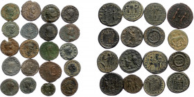 16 Roman Imperial coins (Bronze, 47,00g)